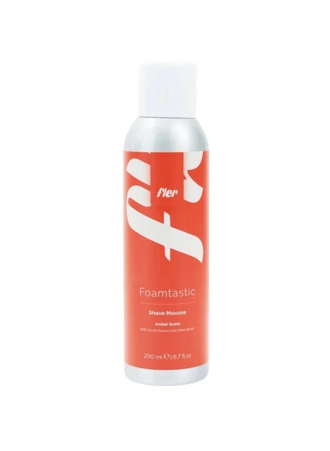 Foamtastic Amber shave Mousse